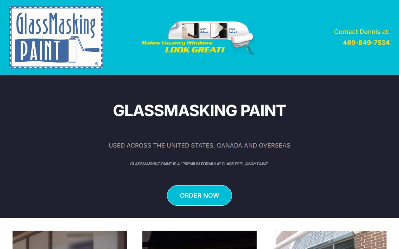 Glass Masking Paint
