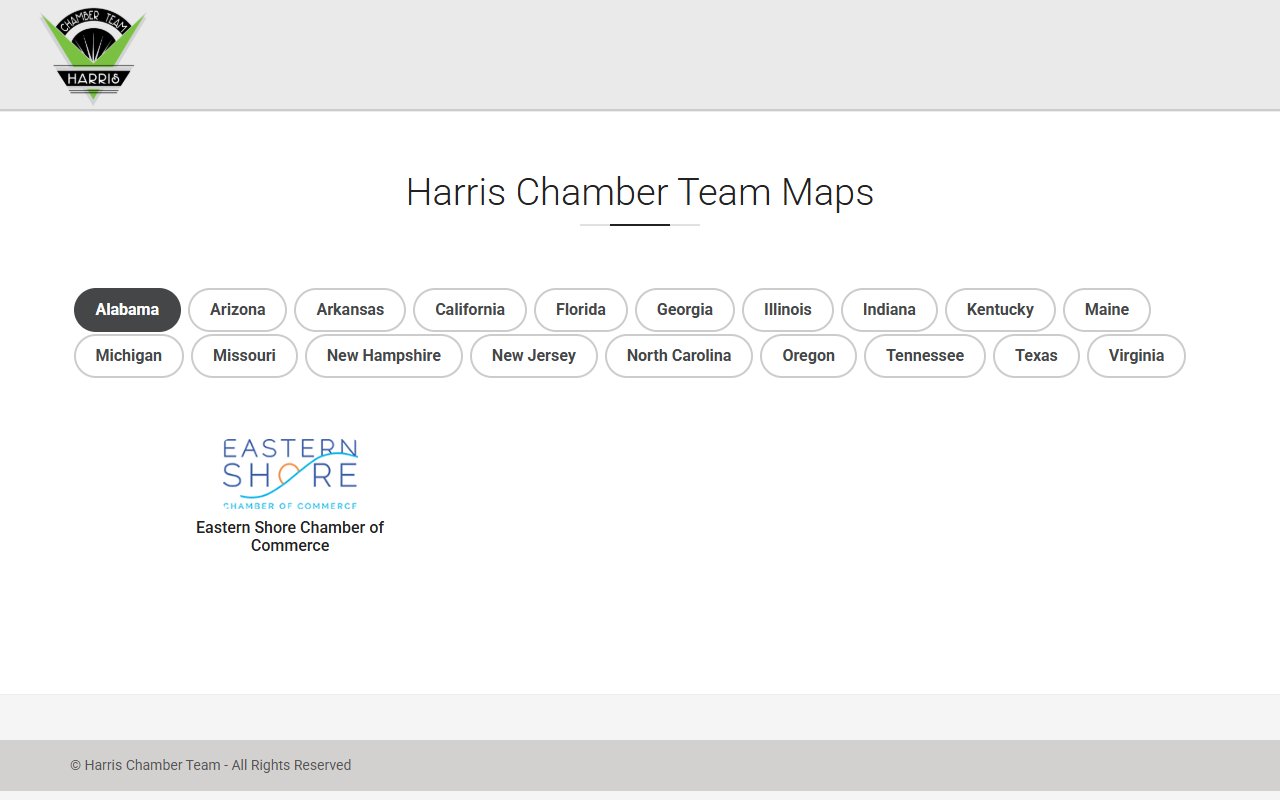 Harris Chamber Team Maps