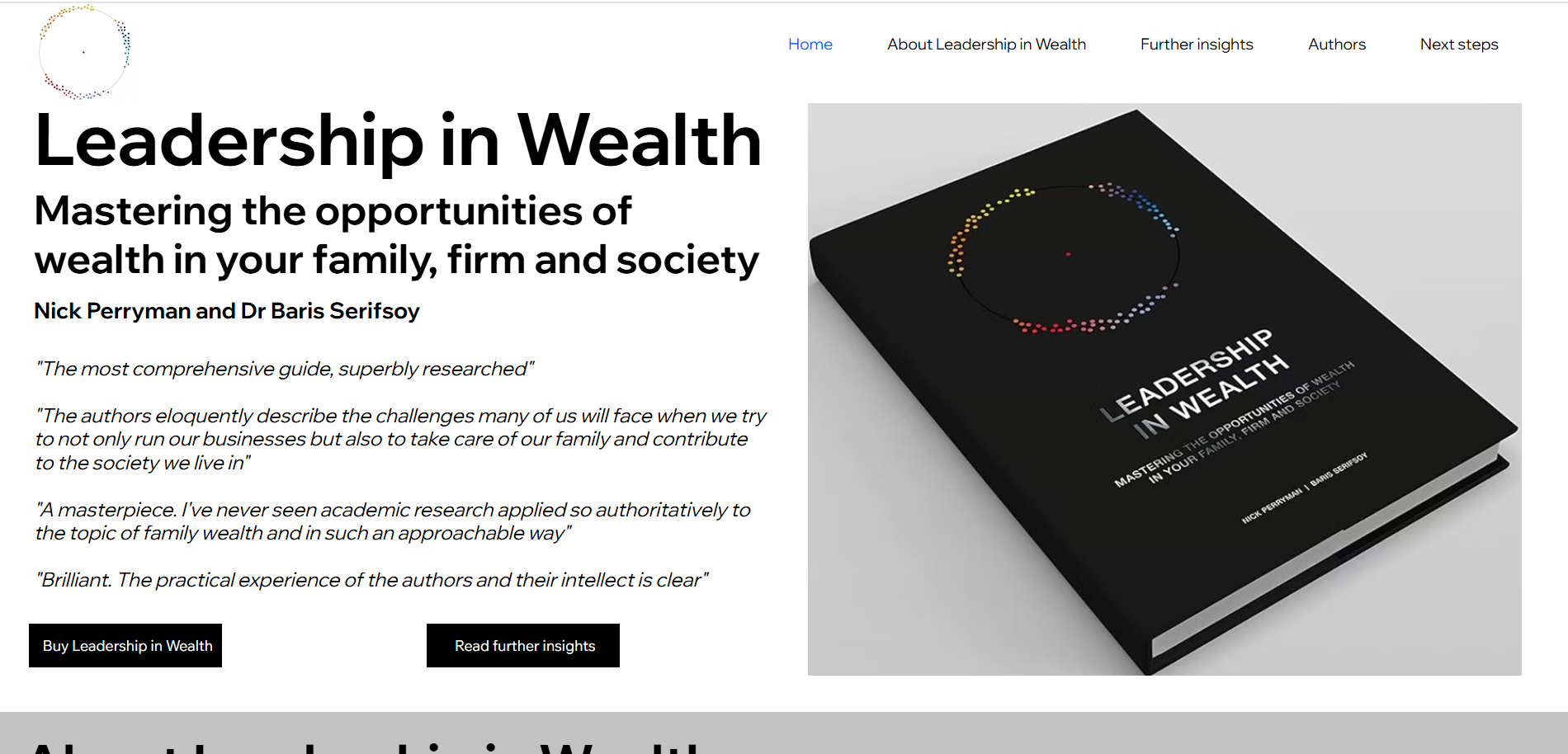 Leadership in Wealth