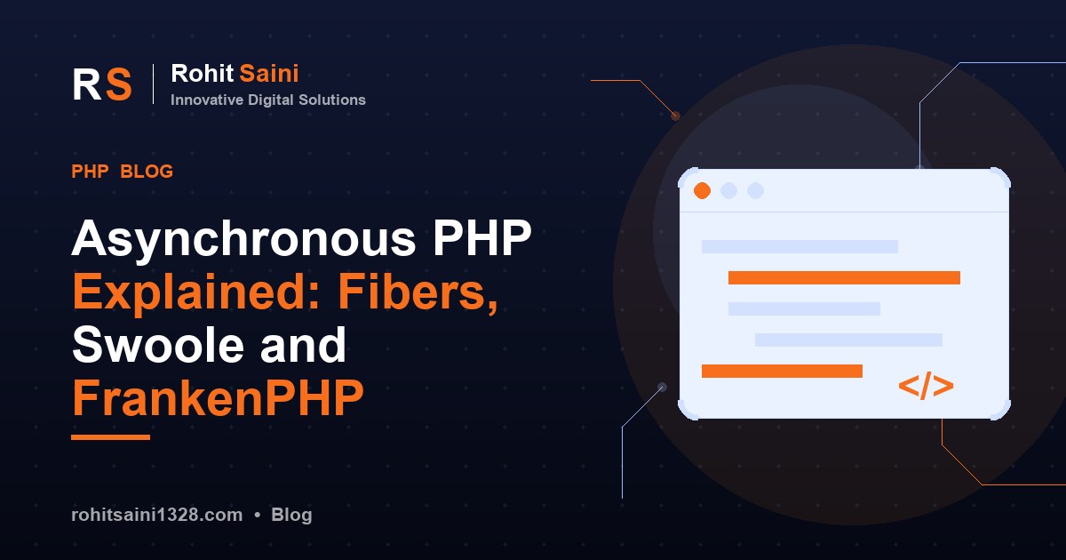 Asynchronous PHP Explained: Fibers, Swoole and FrankenPHP