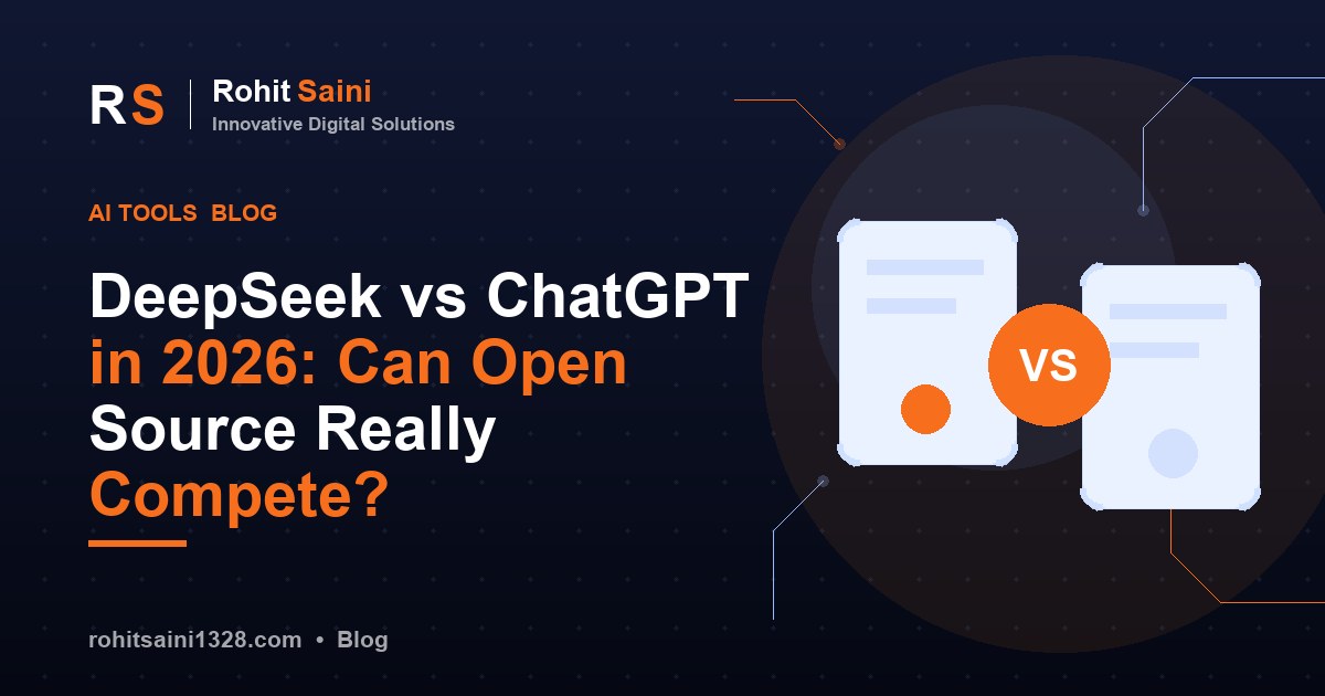 DeepSeek vs ChatGPT in 2026: Can Open Source Really Compete?