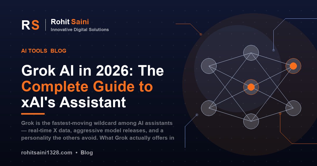 Grok AI in 2026: The Complete Guide to xAI's Assistant